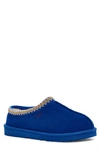 Ugg Men's Tasman Shearling Suede Mule Slipper In Classic Blue