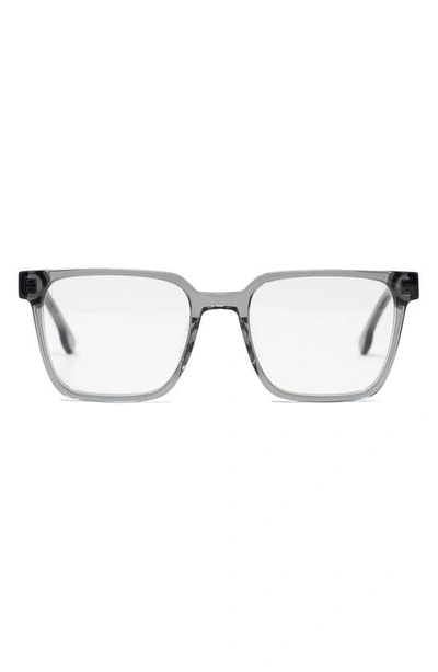 Bohten Jade 50mm Gradient Square Optical Glasses In Smoke / Clear