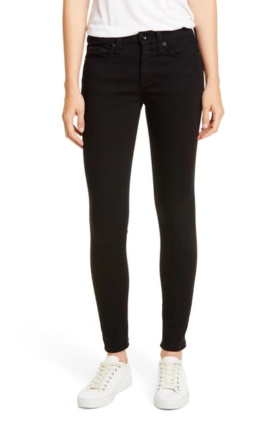Rag & Bone Cate Ankle Skinny Jeans In Black