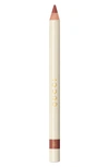 Gucci Long Lasting Bold Lip Liner Nude 0.03 oz/ 1.05 G In 01