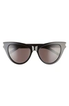 Saint Laurent Women's Cat Eye Sunglasses, 54mm In Black