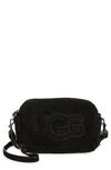 Ugg Janey Ii Suede Crossbody Bag In Black