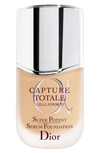 Dior Capture Totale Super Potent Serum Foundation Spf 20, 1 oz In 2w Warm (fair Skin With Yellow Undertones)