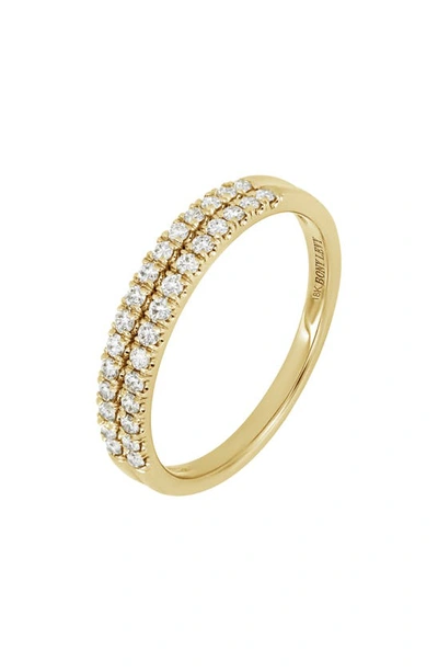 Bony Levy Diamond Stack Ring In 18k Yellow Gold