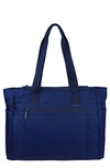 Hedgren Achiever Executive Water Repellent Tote In Dress Blue