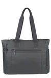 Hedgren Achiever Executive Water Repellent Tote In Pavement