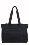 Hedgren Achiever Executive Water Repellent Tote In Black