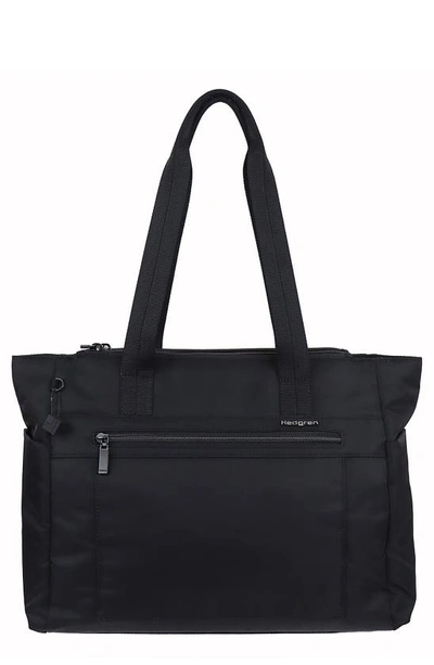 Hedgren Achiever Executive Water Repellent Tote In Black