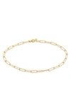 Monica Vinader Gold Plated Vermeil Silver Alta Textured Chain Bracelet