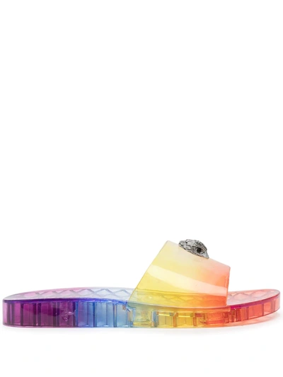 Kurt Geiger Women's Maddie Rainbow Slide Sandals In Open Misce