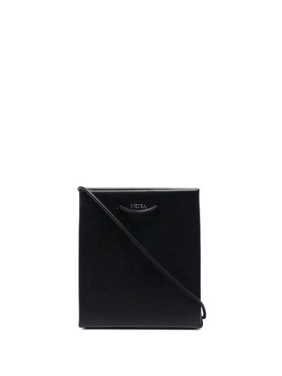 Medea Leather Crossbody In Black