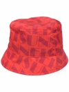 SUNNEI LOGO-PRINT REVERSIBLE BUCKET HAT