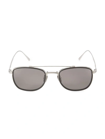 Persol 50mm Square Sunglasses In Silver