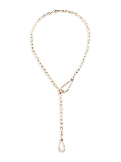 Pomellato Women's Fantina 18k Rose Gold & Diamond Lariat Necklace