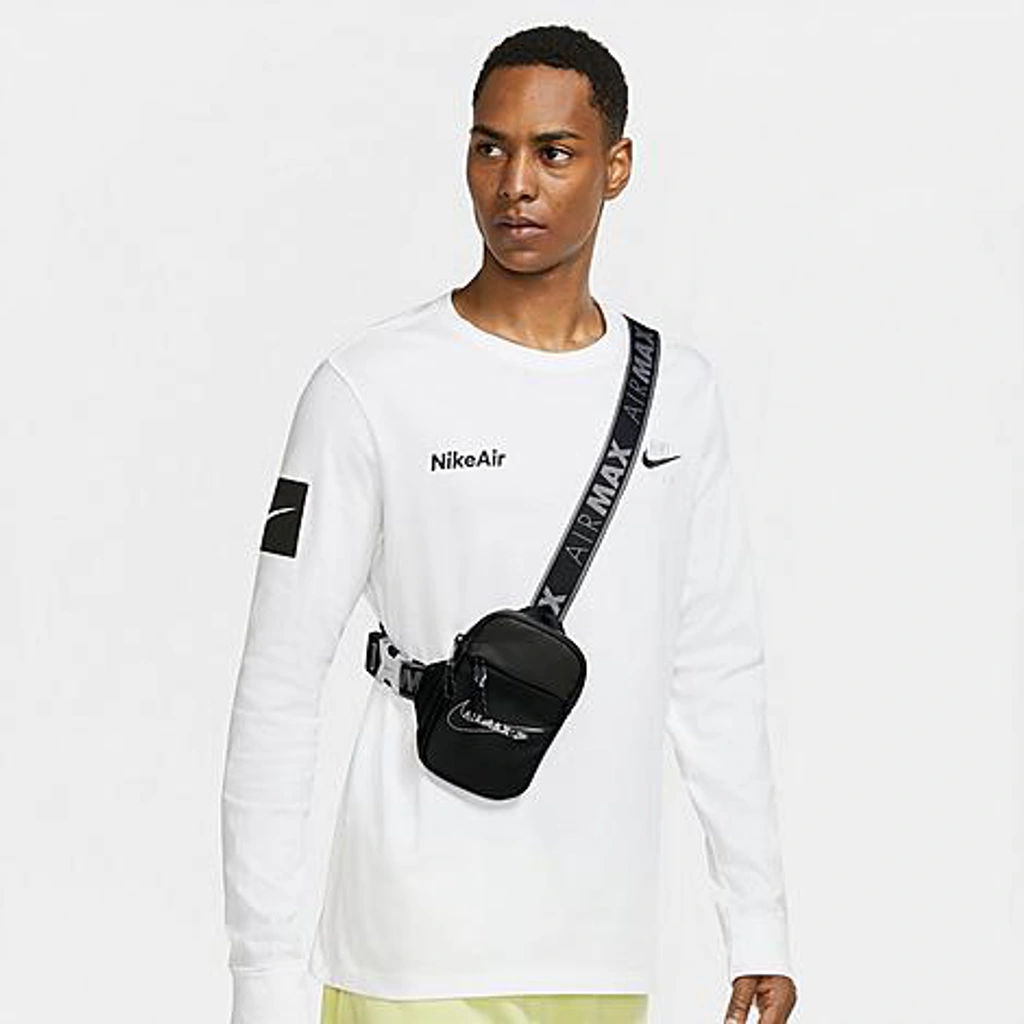 Nike Sportswear Essentials Air Max Crossbody Bag In Black | ModeSens