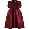 ELIE SAAB RED DRESS FOR GIRL WITH LOGOS,3P1101 S0022 532NE