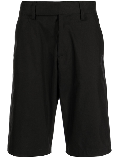 Off-white Knee-length Chino Shorts In 1001