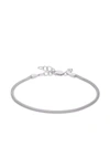 Monica Vinader X Doina Silver Fine Chain Bracelet In Silver