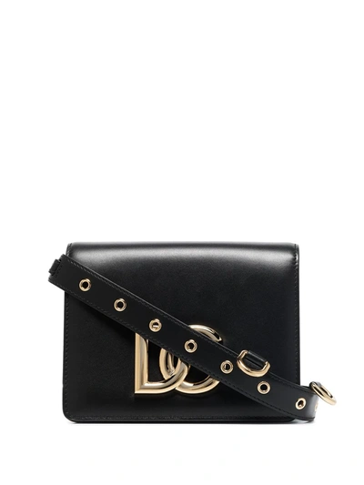 Dolce & Gabbana Millenials Satchel Bag In Black