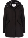 Woolrich Arctic Padded Parka In Schwarz