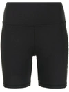 Adidas Originals Logo-print Cycle Shorts In Schwarz