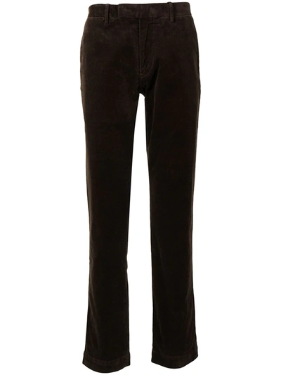 Polo Ralph Lauren Straight-leg Corduroy Trousers In Brown