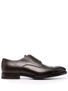 HENDERSON BARACCO EMBOSSED DERBY SHOES