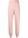 Shop Alexander Mcqueen Logo-print Track Pants In Rosa