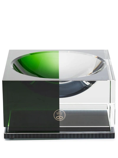 Reflections Copenhagen Denver Crystal Bowl In Green