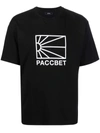 PACCBET LOGO-PRINT COTTON T-SHIRT