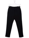 Emporio Armani Slim-fit Track Pants In 蓝色