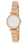 Fossil Tillie Mini 3-hand Stainless Steel Bracelet Watch, 26mm In Rose Gold