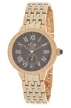 Gevril Gv2  Astor Swiss Diamond Watch, 40mm In Two Tone Ss- Rose Gold
