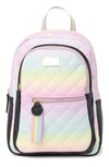 LUV BETSEY BY BETSEY JOHNSON QUILTED MID SIZE BACKPACK