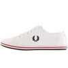 FRED PERRY FRED PERRY KINGSTON TWILL TRAINERS WHITE
