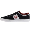 FRED PERRY FRED PERRY UNDERSPIN TIPPED CUFF TRAINERS NAVY