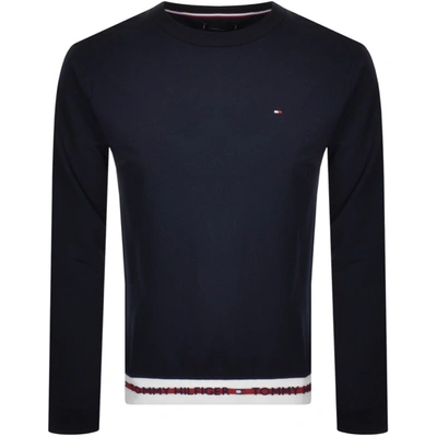 Tommy Hilfiger Logo Sweatshirt Navy