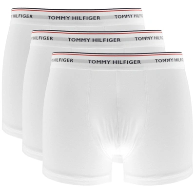 Tommy Hilfiger Underwear 3 Pack Trunks White