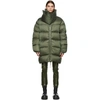 RICK OWENS GREEN DOWN MOUNTAIN JACKET