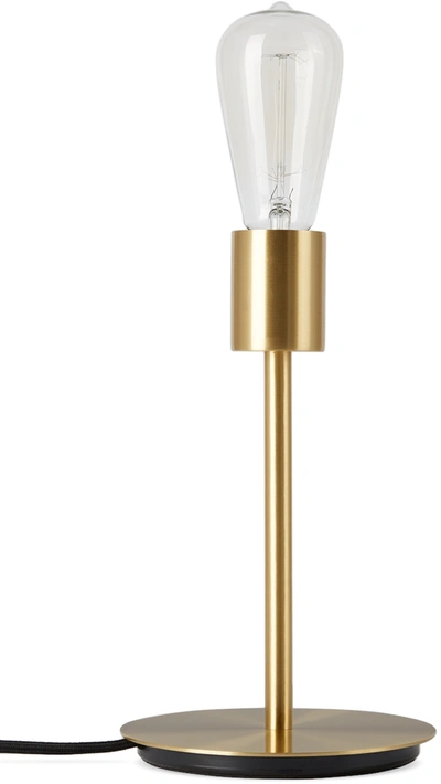 Menu Brass Tr Bulb Table Lamp Base In Brushed Brass