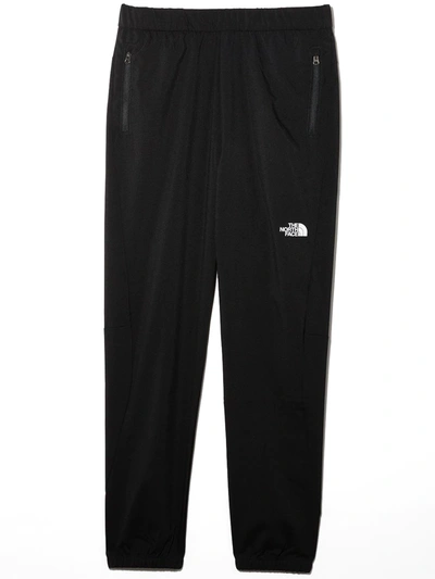 The North Face Kids' Logo Print Tracksuit Trousers In Black
