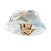 Quillattire Unisex Boujee Blue Sky Print Bucket Hat In Bucket
