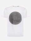 STONE ISLAND COTTON T-SHIRT WITH LENTICULAR TWO PRINT,MO75152NS89 -V0001
