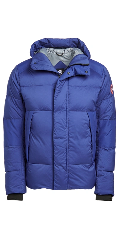 Canada Goose Armstrong Packable Quilted Nylon-ripstop Hooded Down Jacket In Blue