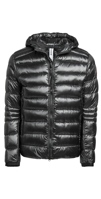 Canada Goose Black Crofton Hoody Down Jacket