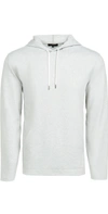 Vince Double Layer Drawstring Hoodie