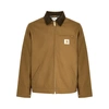 CARHARTT DETROIT BROWN COTTON JACKET,3397450