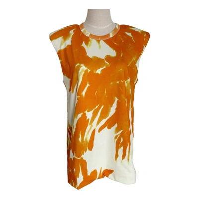 Pre-owned Dries Van Noten T-shirt In Orange