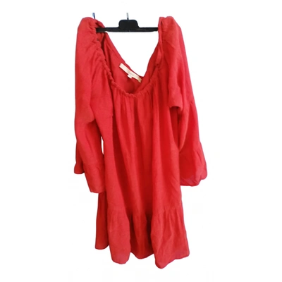 Pre-owned Jucca Mid-length Dress In Red