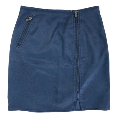 Pre-owned Fendi Mini Skirt In Grey